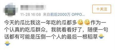 娱乐圈吃瓜群众停不下来